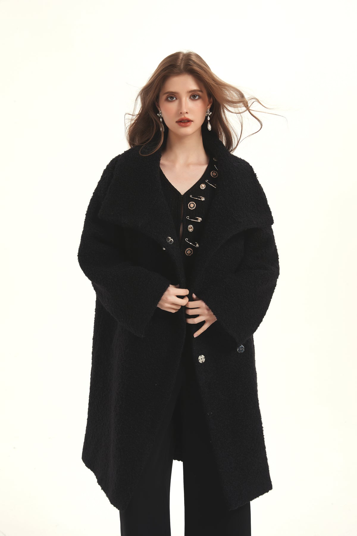 Black Wool Coat