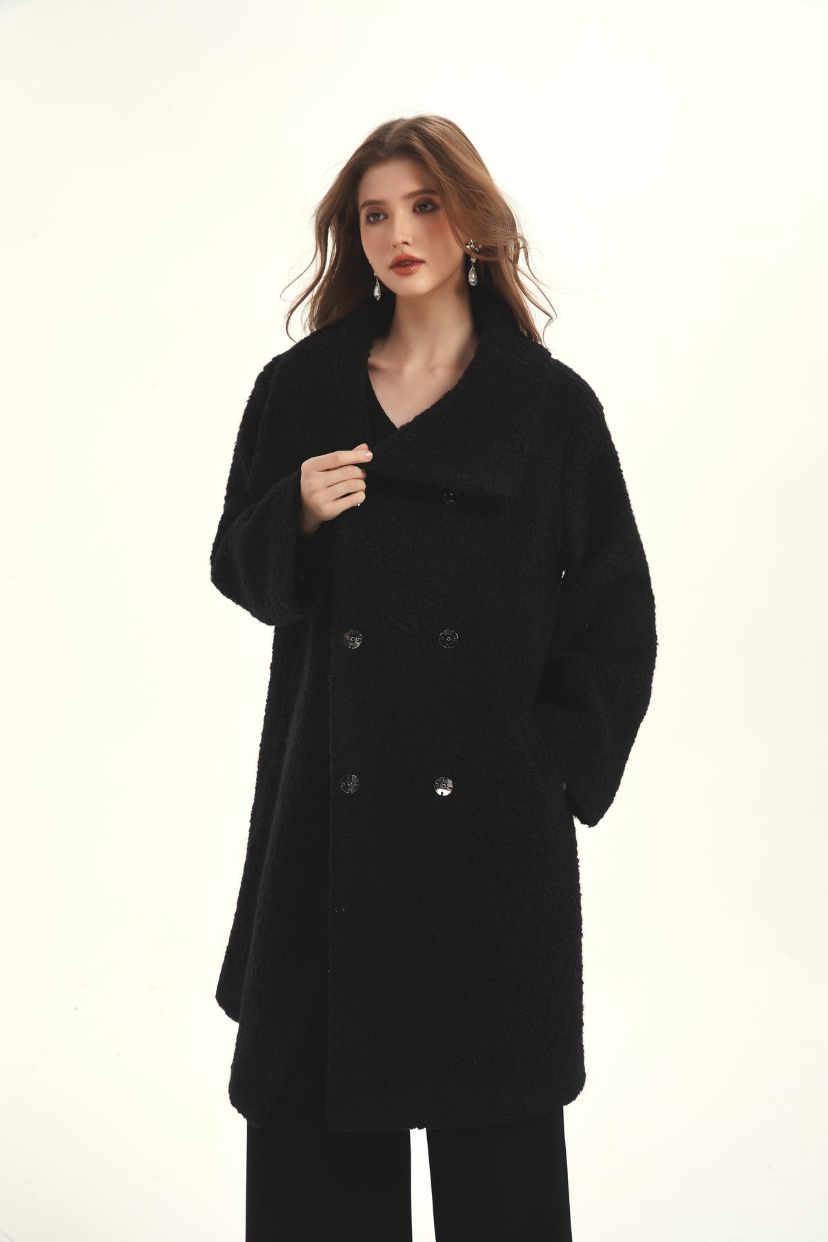 Black Wool Coat