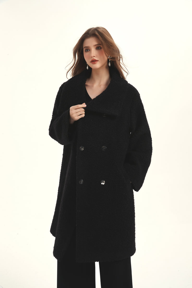 Black Wool Coat