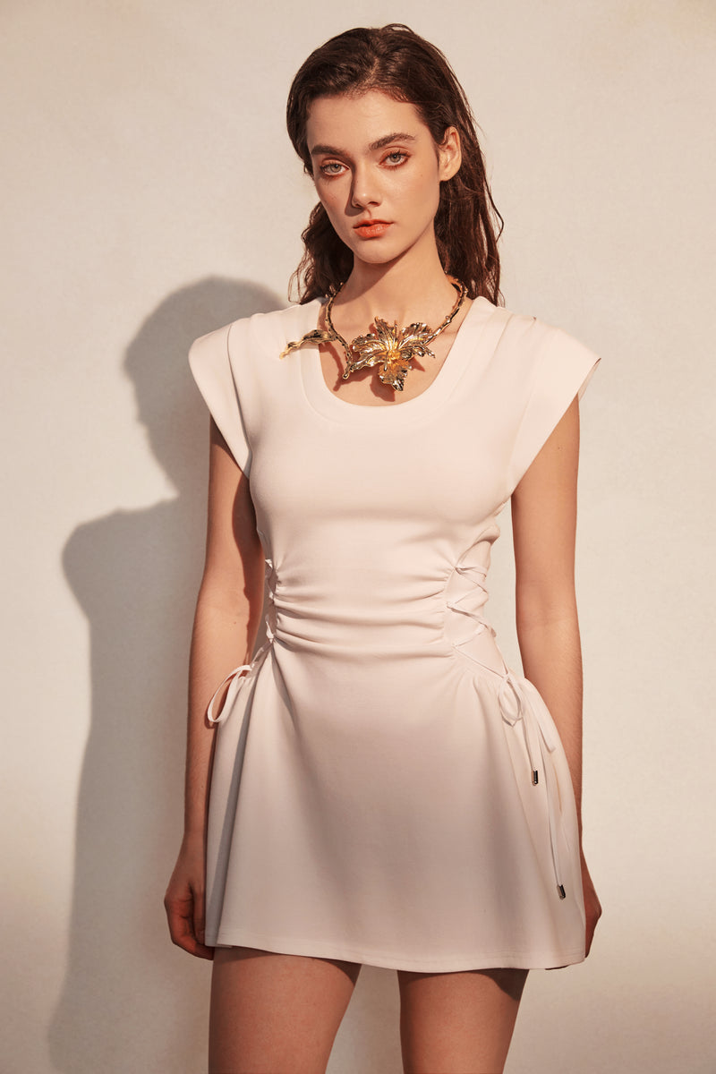 White Aline Dress