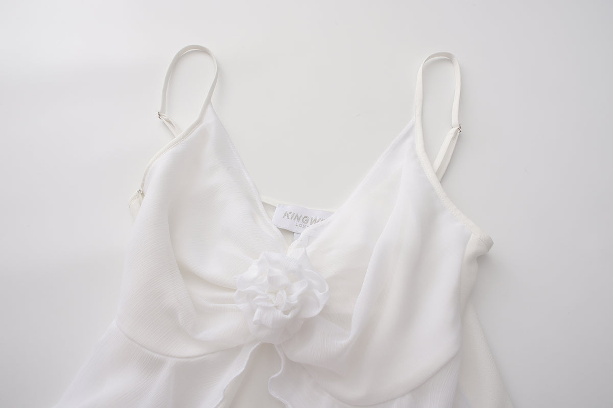 White Floral Camisole