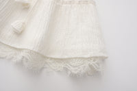 White Ramie Skirt