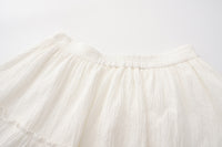 White Ramie Skirt