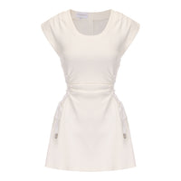 White Aline Dress