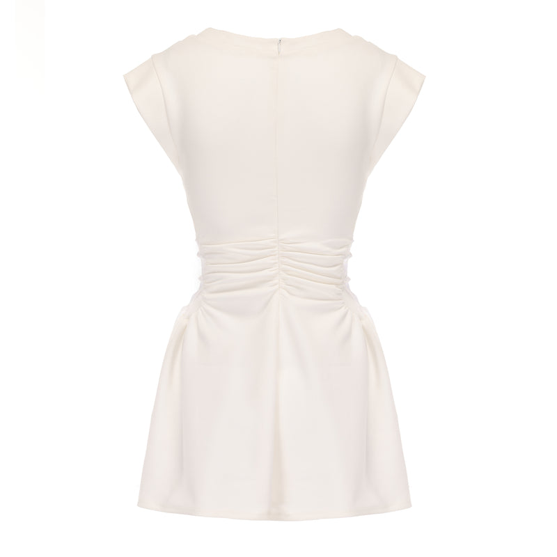 White Aline Dress