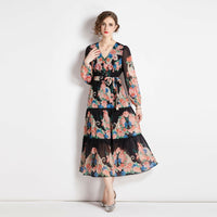 FLORA PLEATED DRESS III