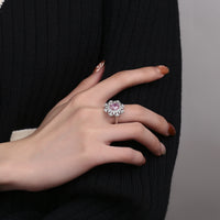 PINK OVAL RING