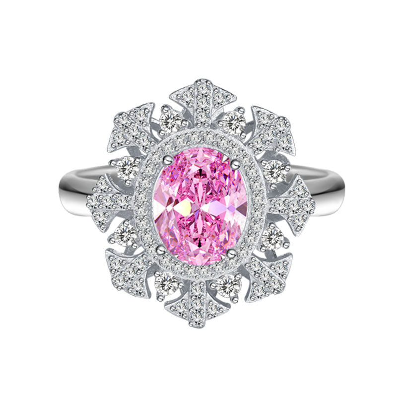 PINK OVAL RING