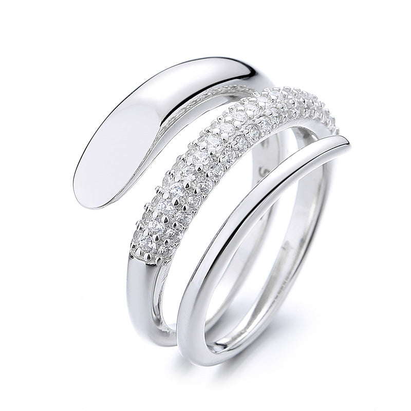 ROMEO SWAROVSKI TWISTED RING