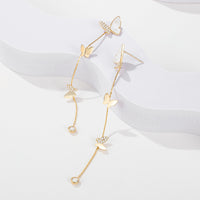 PEARLY BUTTERFLY EARRING