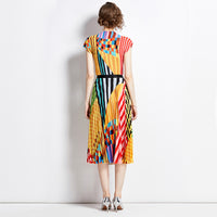 FLORA ABSTRACT DRESS II