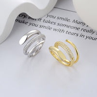 ROMEO SWAROVSKI TWISTED RING