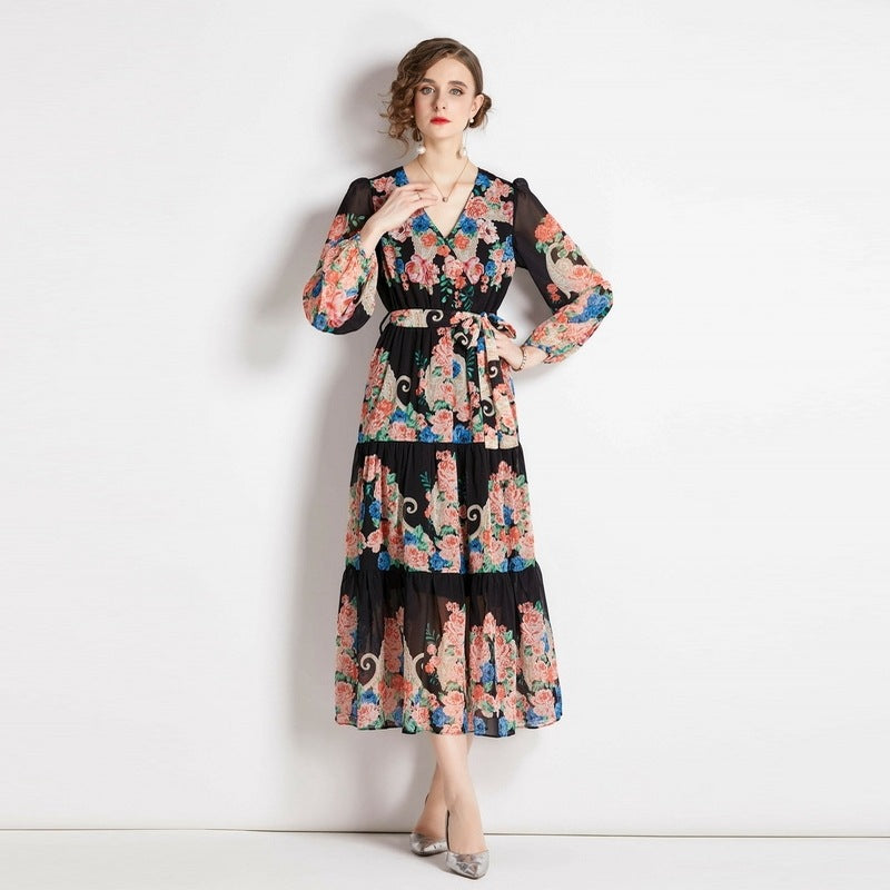 FLORA PLEATED DRESS III