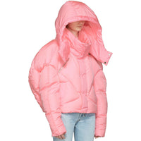 SIGNITURE PINK PUFFER JACKET