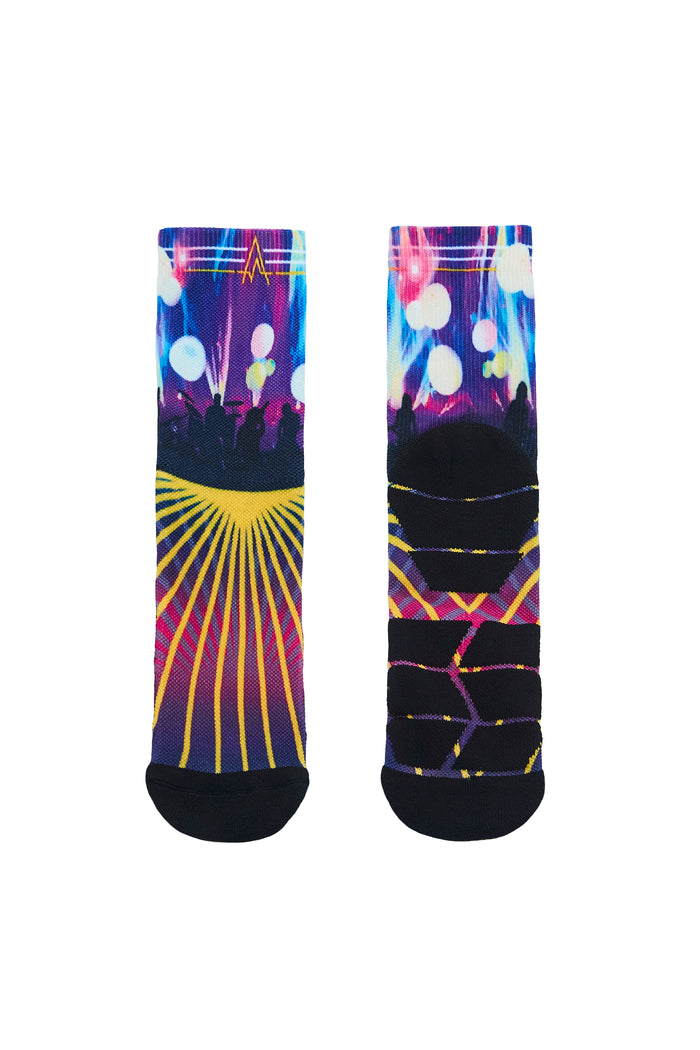 Band Printed Sports Socks