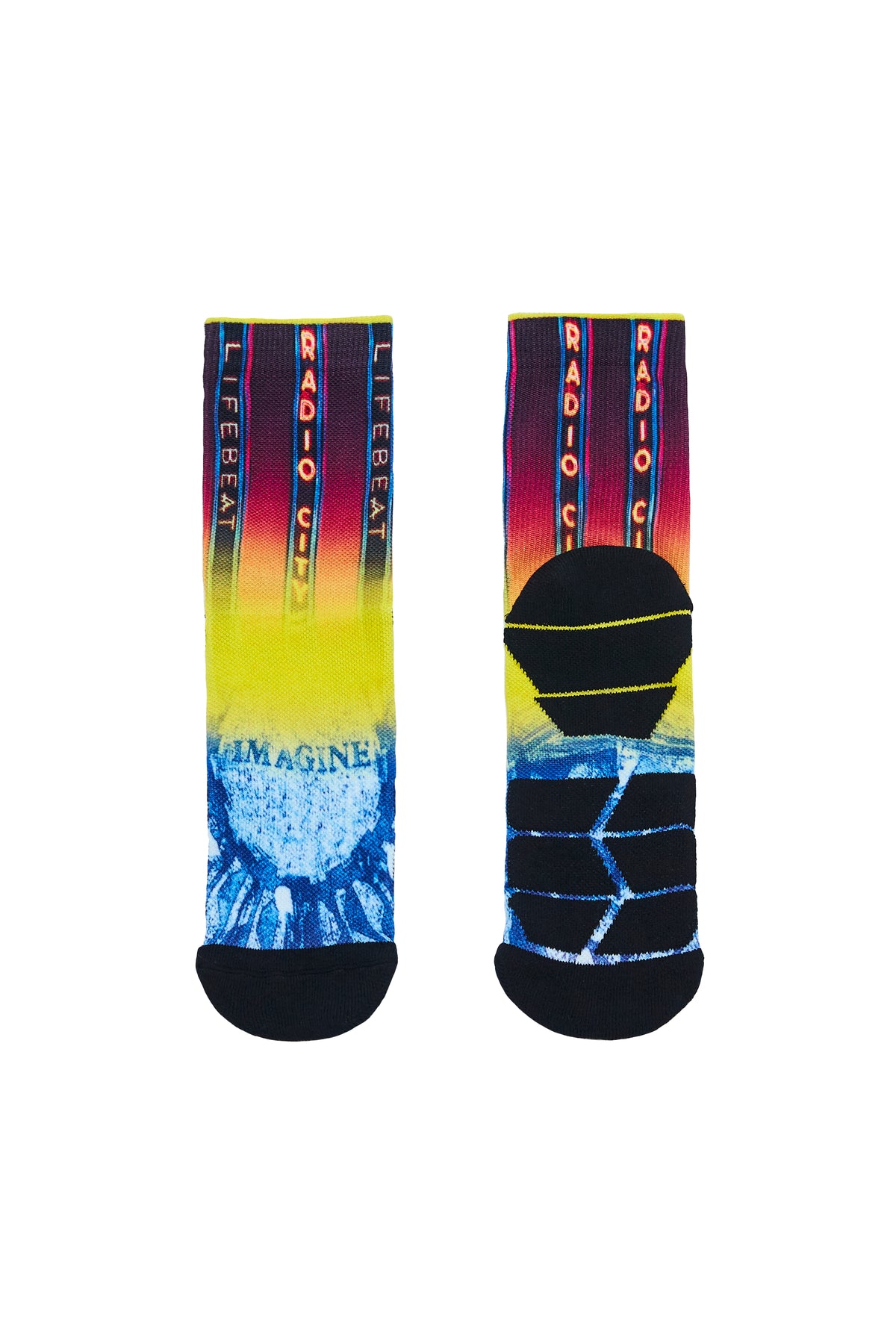 Strawberry Field Printed Sports Socks