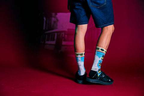 L.O.V.E. Printed Sports Socks