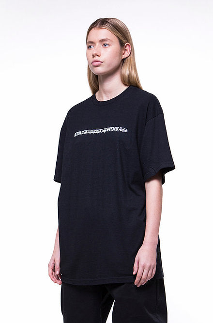 SHORT SLEEVE TEE IN BLACK