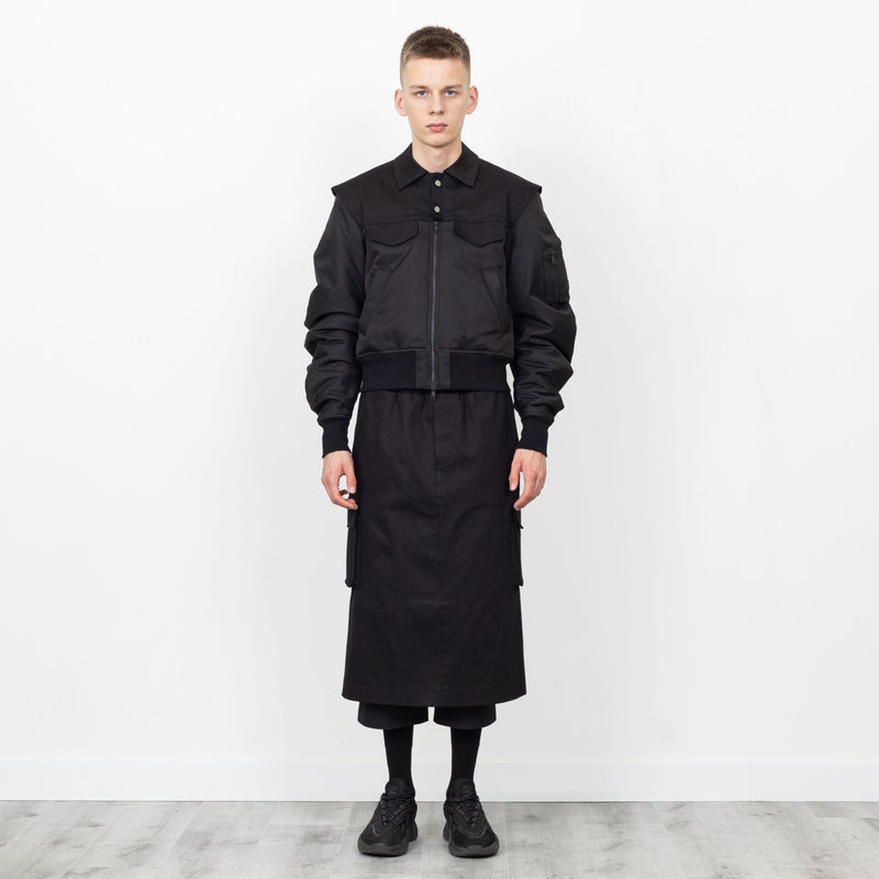 DECONSTRUCTED JACKET BLACK