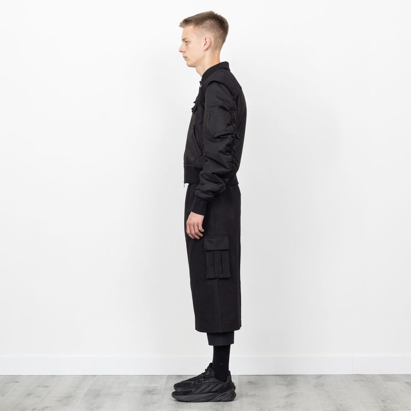 DECONSTRUCTED JACKET BLACK