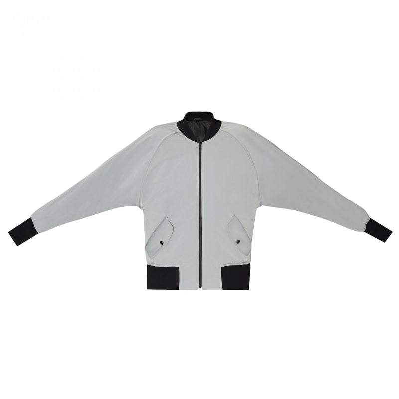 RAVER BOMBER SILVER