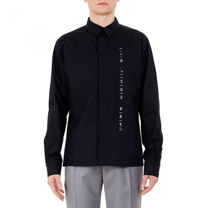 CLASSIC CODED SHIRT BLACK