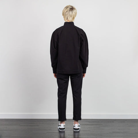 RAGLAN SLEEVE TURTLENECK BLACK