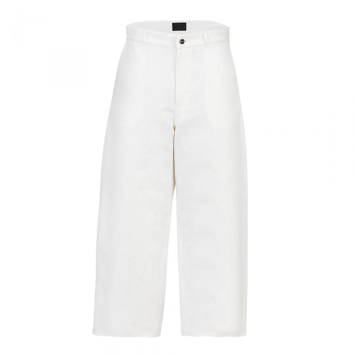 ROUND TROUSERS WHITE