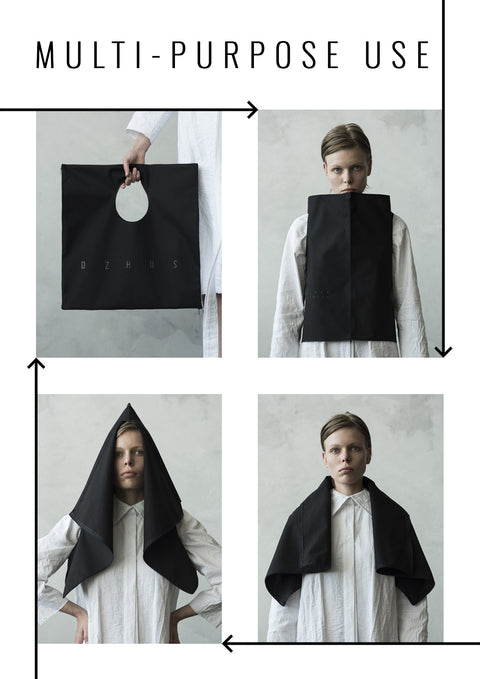 BOX 4-WAY TRANSFORMING PIECE: COAT / JUMPSUIT